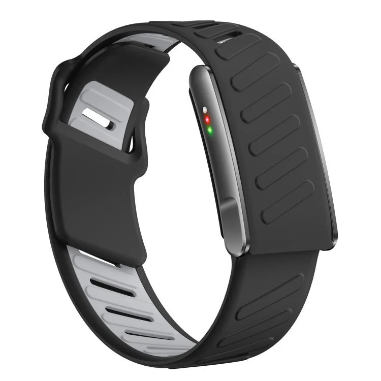 KR96 Pro Screenless Smart Bracelet Silicone Strap, Support Health Monitoring / Multiple Sports Modes(Black) - Image 2