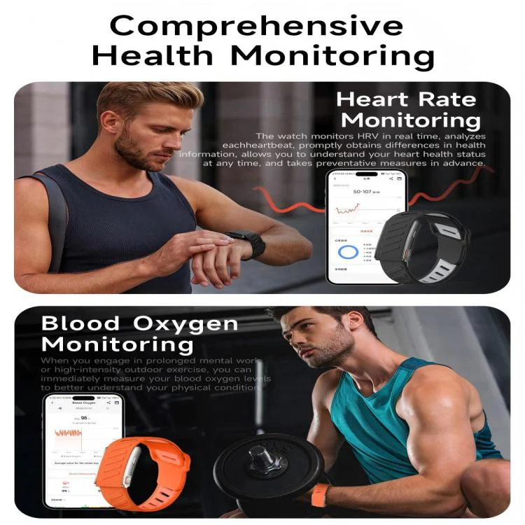 KR96 Pro Screenless Smart Bracelet Silicone Strap, Support Health Monitoring / Multiple Sports Modes(Black) - Image 8
