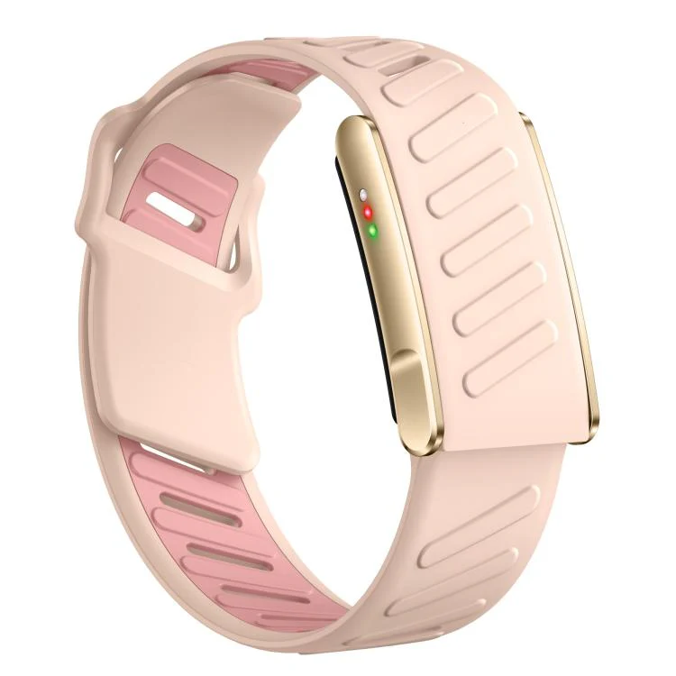 KR96 Pro Screenless Smart Bracelet Silicone Strap, Support Health Monitoring / Multiple Sports Modes(Pink) - Image 2