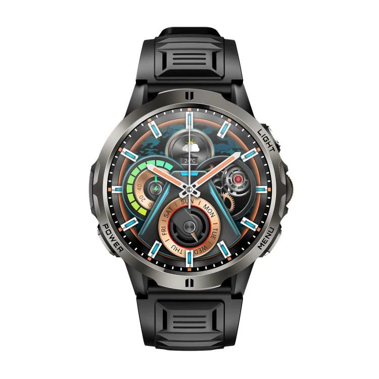 KT92 1.7-inch TFT Display 3ATM Smart Watch with Roller Control & 1000mAh Battery(Orange Roller) - Image 2