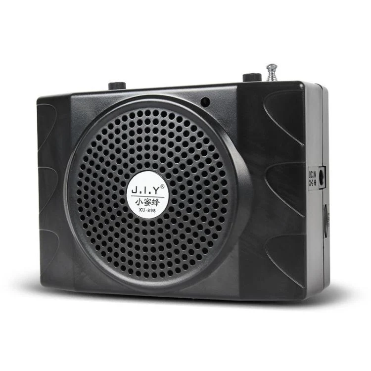 KU-898 Bluetooth Portable Microphone Teaching Voice Amplifier, Plug Type:US Plug(Black)