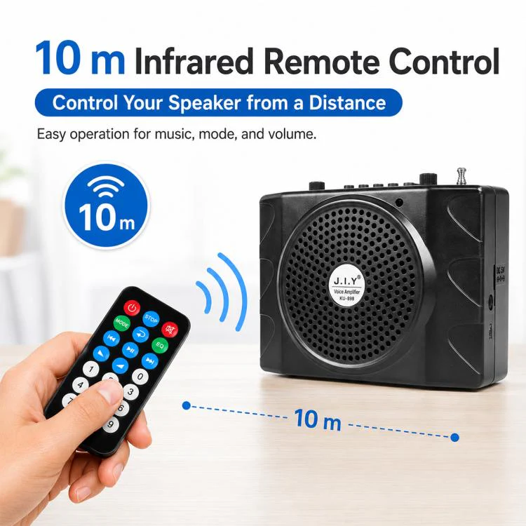 KU-898 Bluetooth Portable Microphone Teaching Voice Amplifier, Plug Type:US Plug(Black) - Image 8