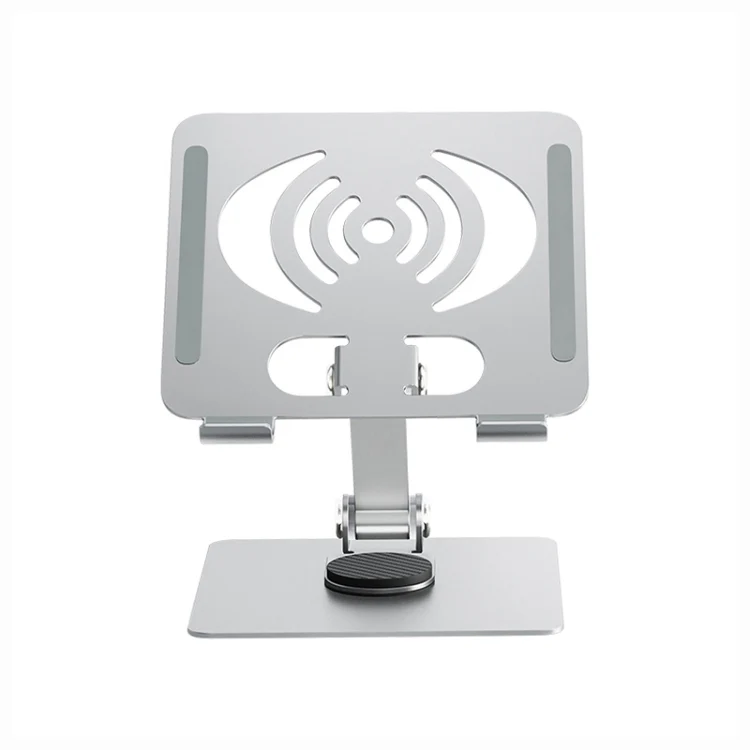 L-13 Aluminum Alloy Foldable Rotating Laptop/Tablet Stand (Silver)