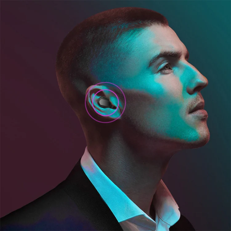 L-21 9D Sound Effects Bluetooth 5.0 Touch Wireless Bluetooth Earphone with Charging Box, Support HD Call (Pink) - Image 13