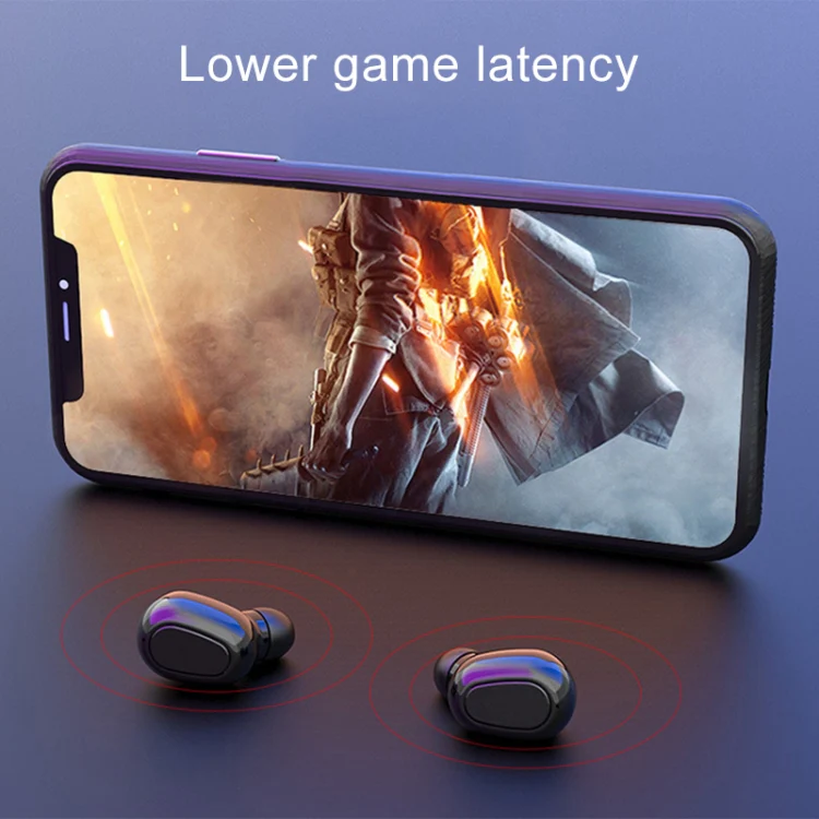 L-21 9D Sound Effects Bluetooth 5.0 Touch Wireless Bluetooth Earphone with Charging Box, Support HD Call (Pink) - Image 9