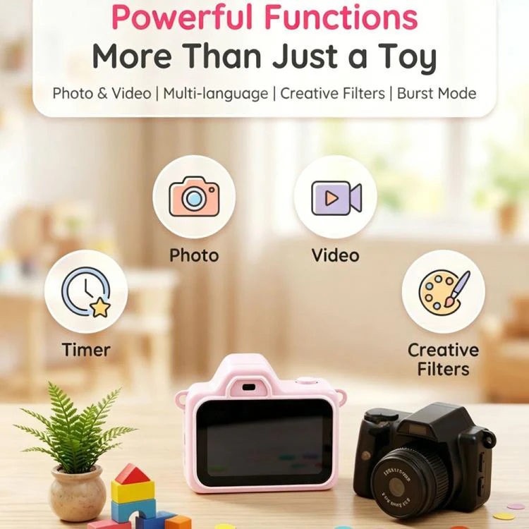 L300 2MP Mini Thumb Action Camera(Black) - Image 10