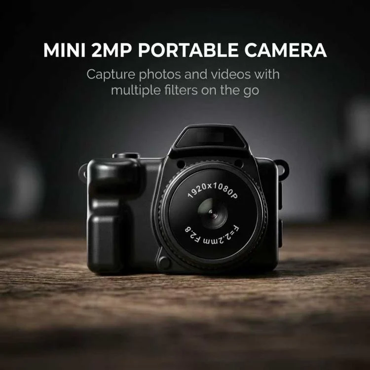 L300 2MP Mini Thumb Action Camera(Black) - Image 5