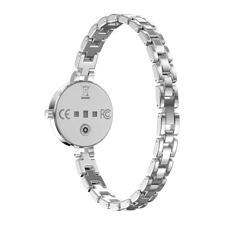 L6 Smart Watch Fashion Bracelet, Support Health Monitoring / Raise To Wake Screen(Silver) - Image 4