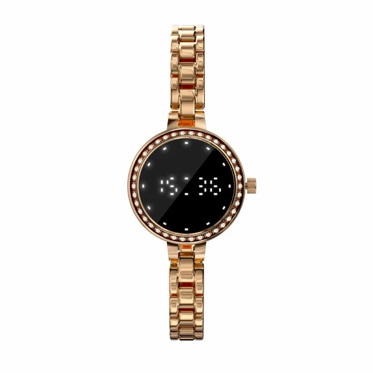 L6 Zinc Alloy Smart Bracelet Supports Call Reminder / Heart Rate / Sleep / Blood Oxygen / Pressure(金色) - Image 2