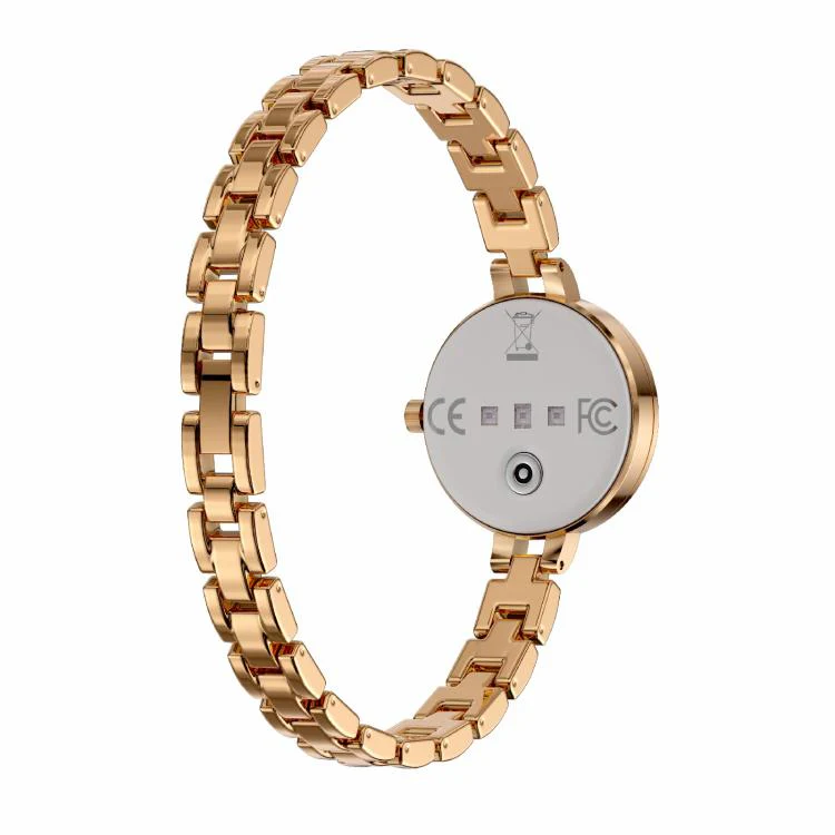 L6 Zinc Alloy Smart Bracelet Supports Call Reminder / Heart Rate / Sleep / Blood Oxygen / Pressure(金色) - Image 3