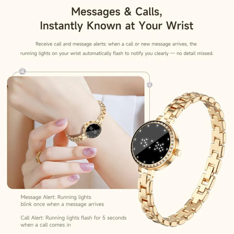 L6 Zinc Alloy Smart Bracelet Supports Call Reminder / Heart Rate / Sleep / Blood Oxygen / Pressure(Silver) - Image 15