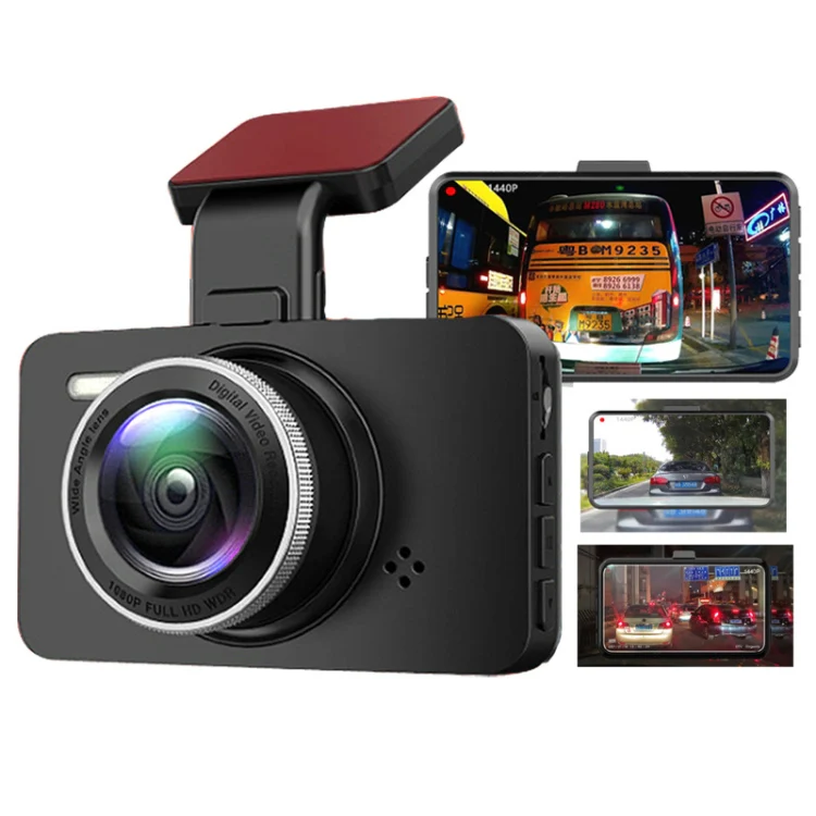 L601 HD Night Vision Electronics Dog Reversing Image Driving Recorder, Style: WIFI Version(Double Recorded) - Image 2
