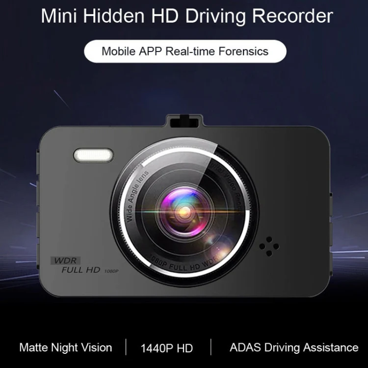 L601 HD Night Vision Electronics Dog Reversing Image Driving Recorder, Style: WIFI Version(Single Record) - Image 5