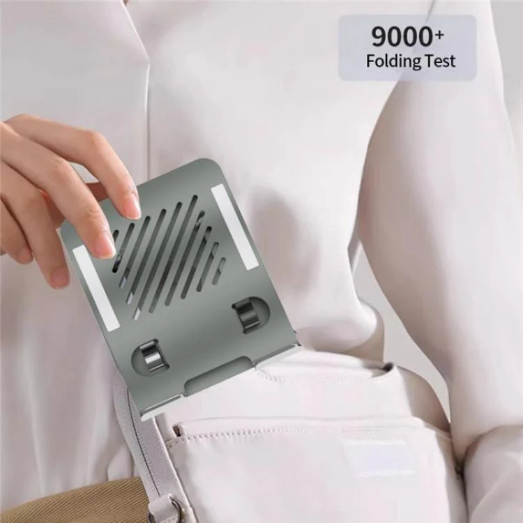 L8 2 in 1 360 Degree Rotating Foldable Desktop Phone Tablet Metal Cooling Holder - Image 12