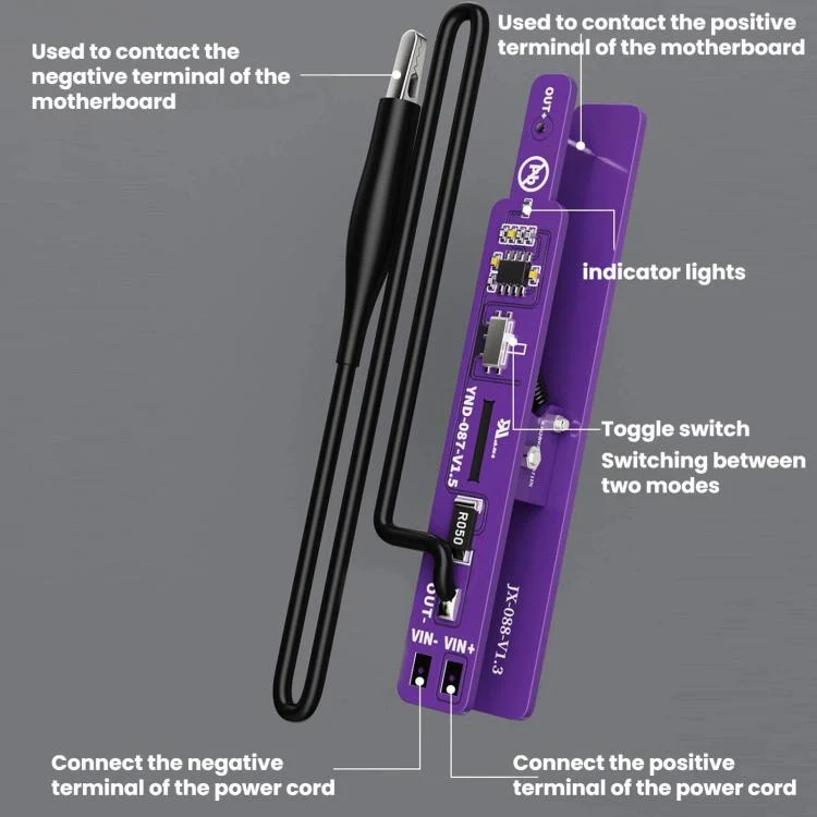 LAN RUI Unencrypted Battery-Free Power Clip For IPhone / Android(M191) - Image 2