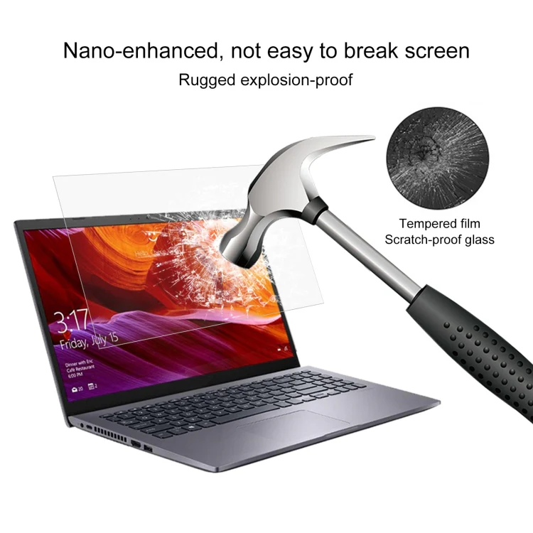 Laptop Screen HD Tempered Glass Protective Film For Asus ProArt G15 15.6 inch - Image 3