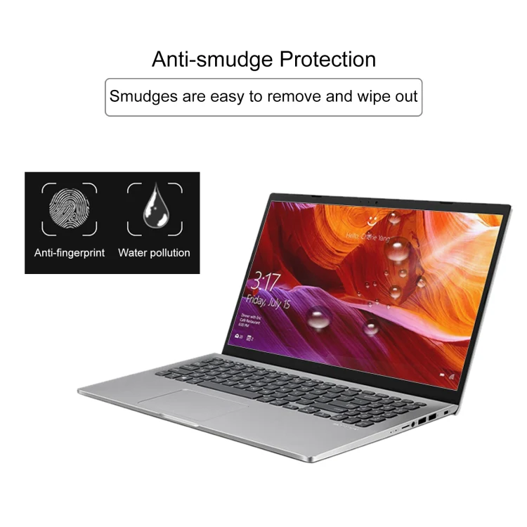Laptop Screen HD Tempered Glass Protective Film For Asus VivoBook15s X 15.6 inch - Image 4