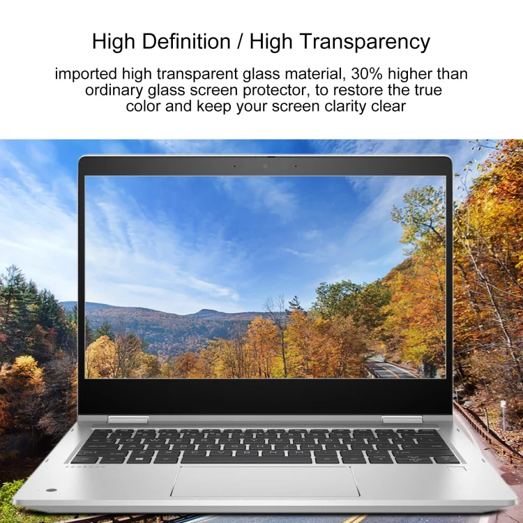 Laptop Screen HD Tempered Glass Protective Film For HP Probook635 Areao G7 13.3 inch - Image 5