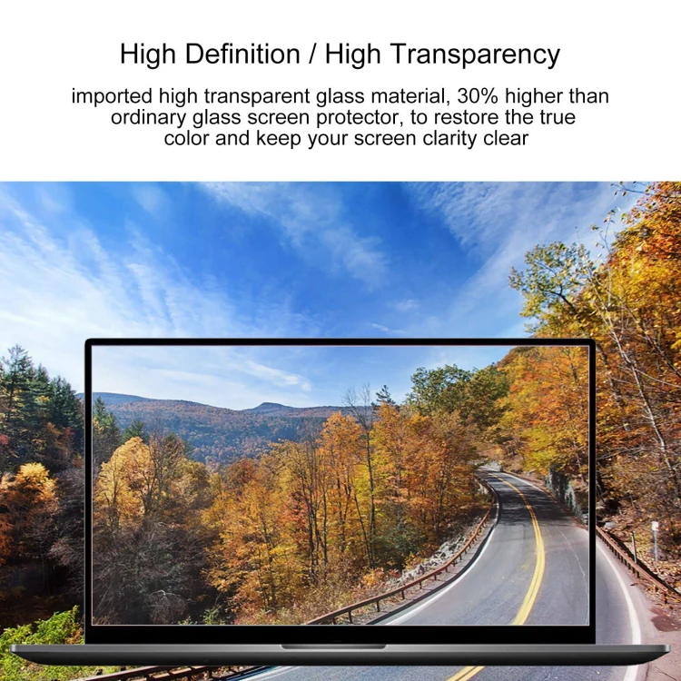 Laptop Screen HD Tempered Glass Protective Film For Samsung Galaxy Book Ion 13.3 inch - Image 5