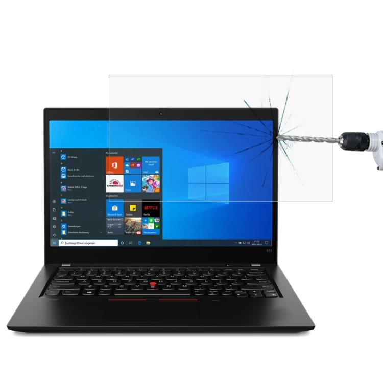 Laptop Screen HD Tempered Glass Protective Film For ThinkPad X13 13.3 inch