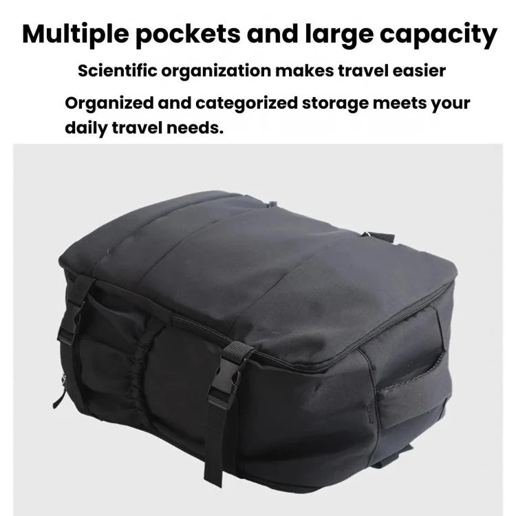 Large Capacity Outdoor Travel Backpack, Multifunctional Waterproof Business Bag(Green) - Image 3