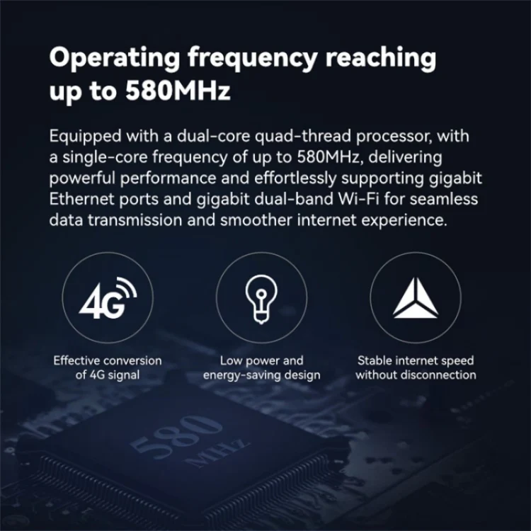 LB-LINK BL-CPE450H With 4 High Gain Antennas 4G WiFi Router High Speed Single Card Wireless Repeater - Image 4