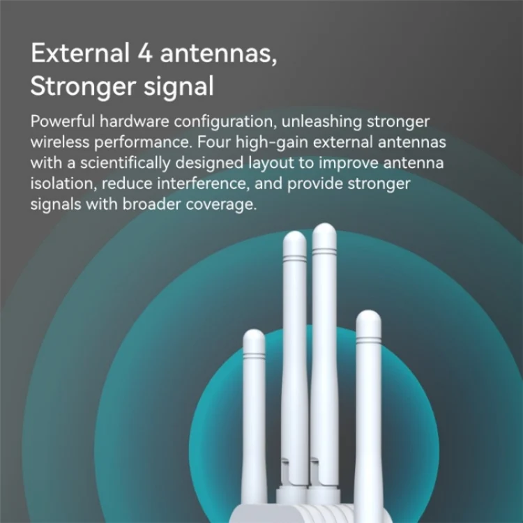 LB-LINK RE1200 1200M Dual Band WiFi Signal Amplifier Booster Wireless Repeater Extender - Image 6