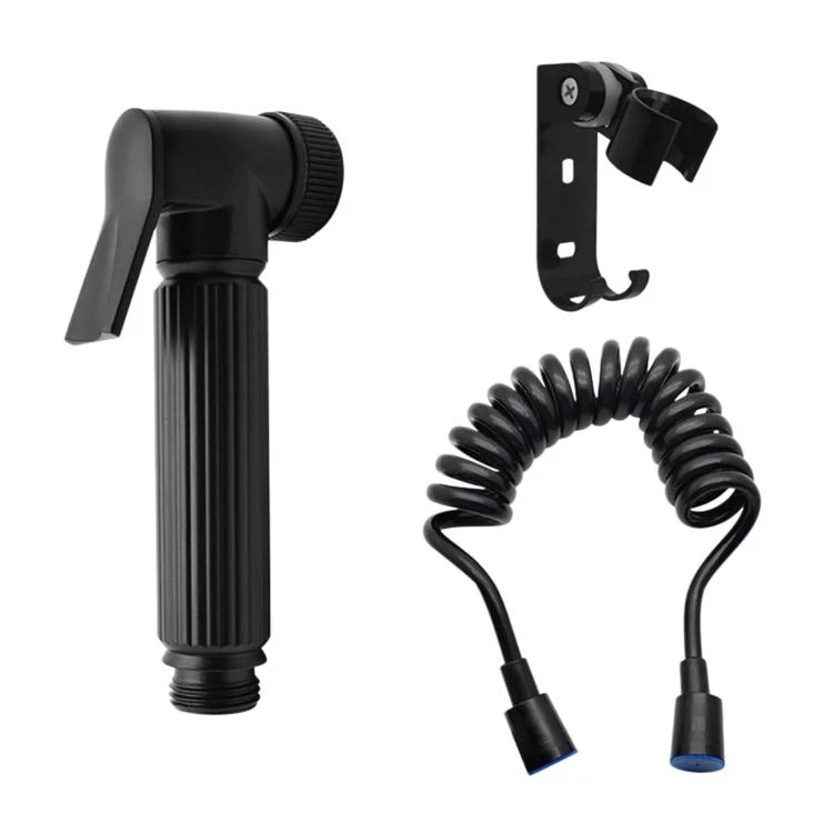 Lc040 High Pressure Toilet Sprayer For Bathroom Household Pressure-Enhanced Shower Head, Spec: Sprinkler+2m Water Pipe+Drilling Base
