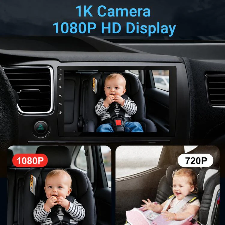 LC969D Car Baby Monitor Night Vision HD Smart Camera, Spec: CarPlay Box + Camera - Image 10