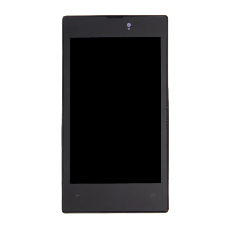 LCD Display + Touch Panel with Frame for Nokia Lumia 520(Black) - Image 2