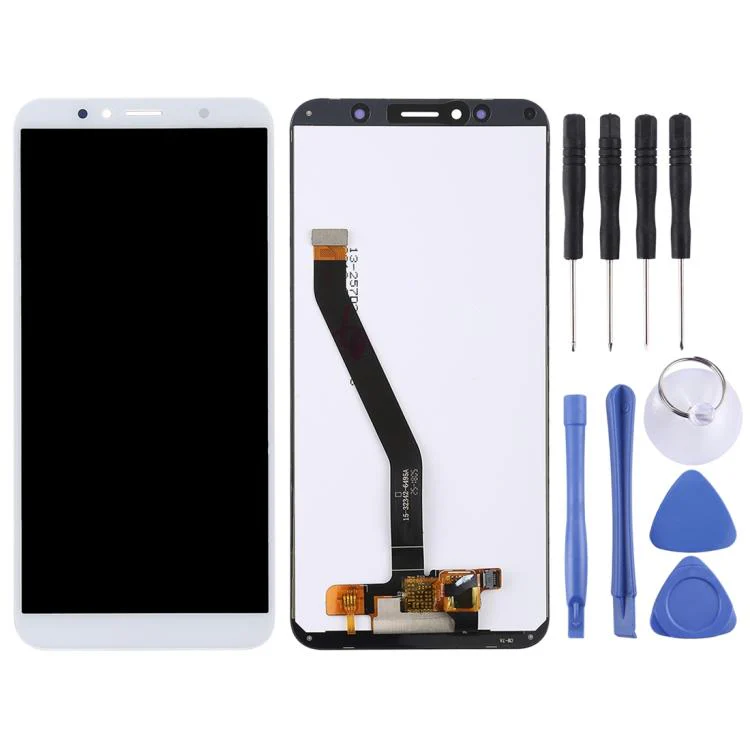 LCD Screen and Digitizer Full Assembly for Huawei Enjoy 8e / Y6 (2018)(White) - Image 2
