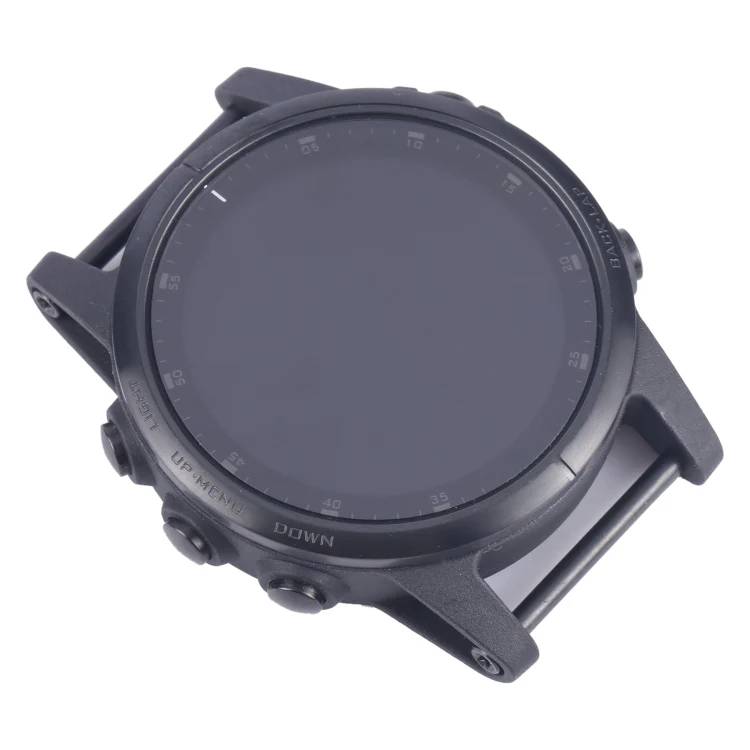 LCD Screen and Digitizer Full Assembly With Frame for Garmin Fenix 5S Plus Sapphire Version (Black) - Image 4