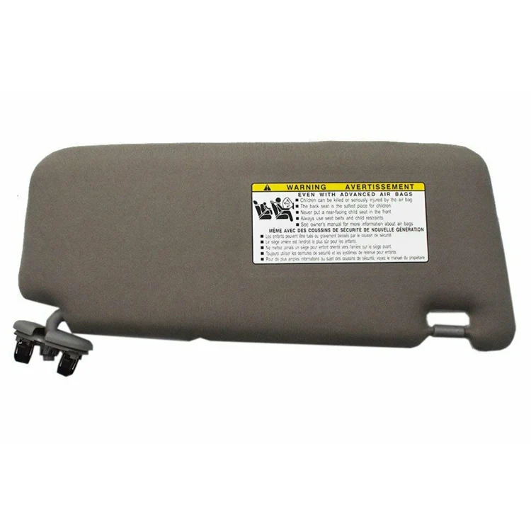 Left Driver Side Sun Visor With Mirror Driving Position Sun Visor For Toyota Camry 2007-2011(Gray) - Image 3