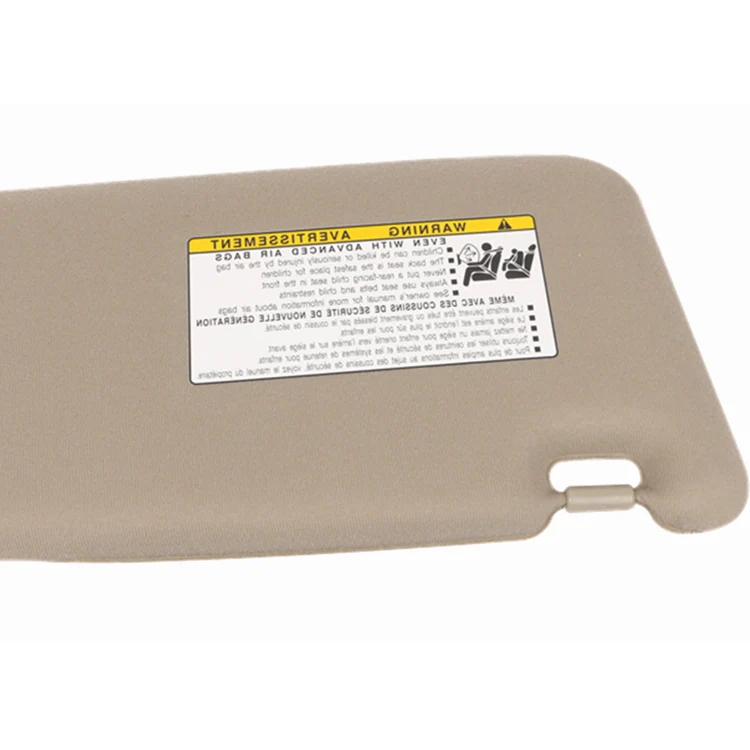 Left Driver Side Sun Visor With Mirror Driving Position Sun Visor For Toyota Camry 2007-2011(Gray) - Image 5