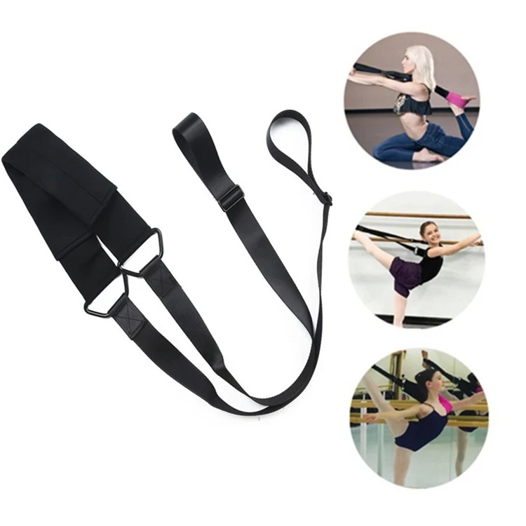Leg Splits Trainer Elastic Stretch Band Dance Practice Tension Band(Black) - Image 2