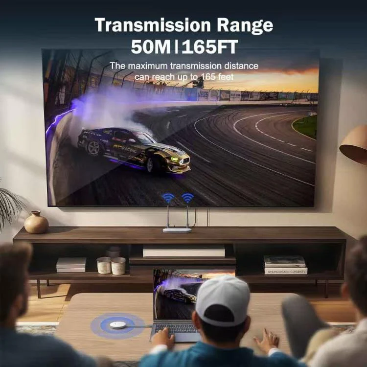 Lemorele G60 USB-A Wireless Transmitter Set 1080P 50M HDMI VGA 3.5mm Audio Extender - Image 7
