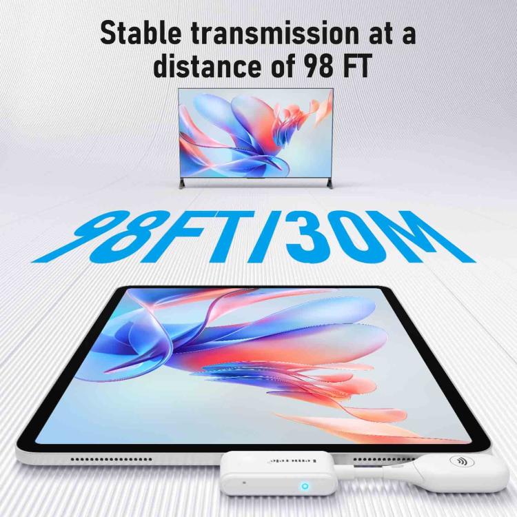 Lemorele P10 USB-C Wireless Transmitter Set 1080P 5GHz WiFi 50M Long Range Adapter - Image 6