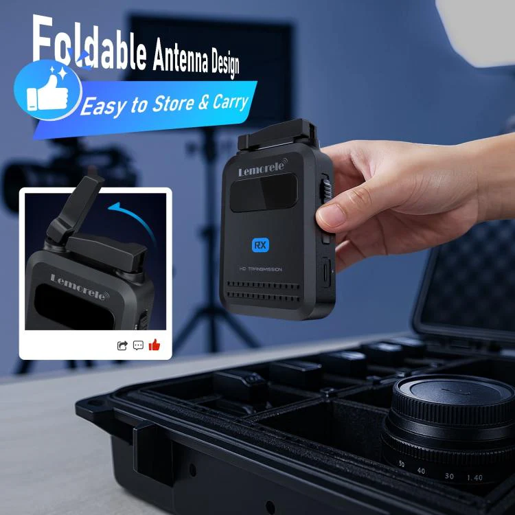 Lemorele R5000 Wireless Video Transmitter 1 In 1 Loop Out 1TX To 4RX 1080P 200M HDMI-compatible Extender - Image 10