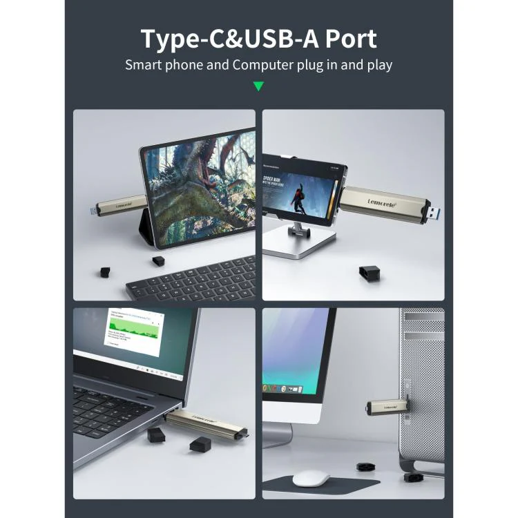 Lemorele SD3L M.2 NVMe SSD M Key PCIe External Tool-Free SSD Enclosure - Image 5