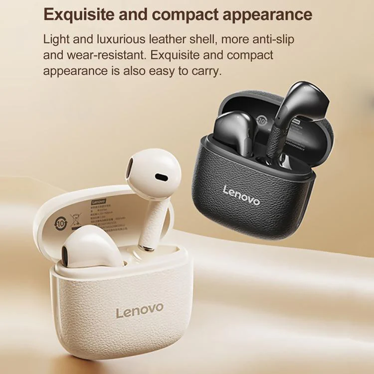 Lenovo EA166 TWS ENC Noise Reduction Semi-in-ear Wireless Bluetooth Earphone(White) - Image 2