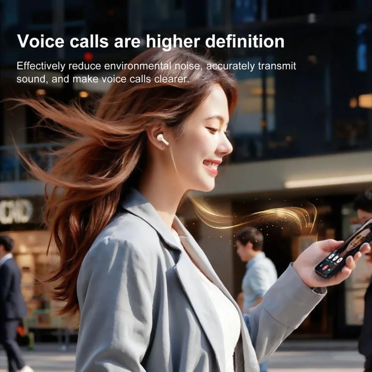 Lenovo EA269 TWS ENC Noise Reduction Semi-in-ear Wireless Bluetooth Earphone(Grey) - Image 5
