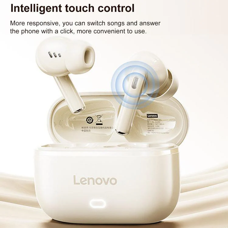 Lenovo EA269 TWS ENC Noise Reduction Semi-in-ear Wireless Bluetooth Earphone(White) - Image 4