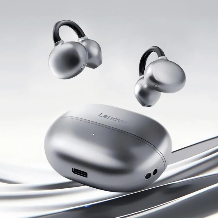 Lenovo EA419 Open Ear Clip-On True Wireless Bluetooth Earphone(Black)