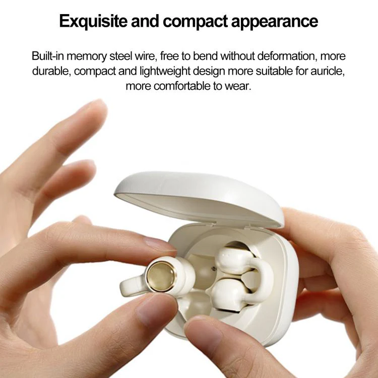 Lenovo EA430 Open Ear Clip-On True Wireless Sports Earphone(Beige) - Image 4