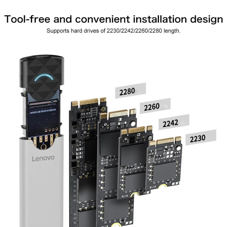 Lenovo M-01 M.2 NGFF Mobile Hard Disk Box - Image 4