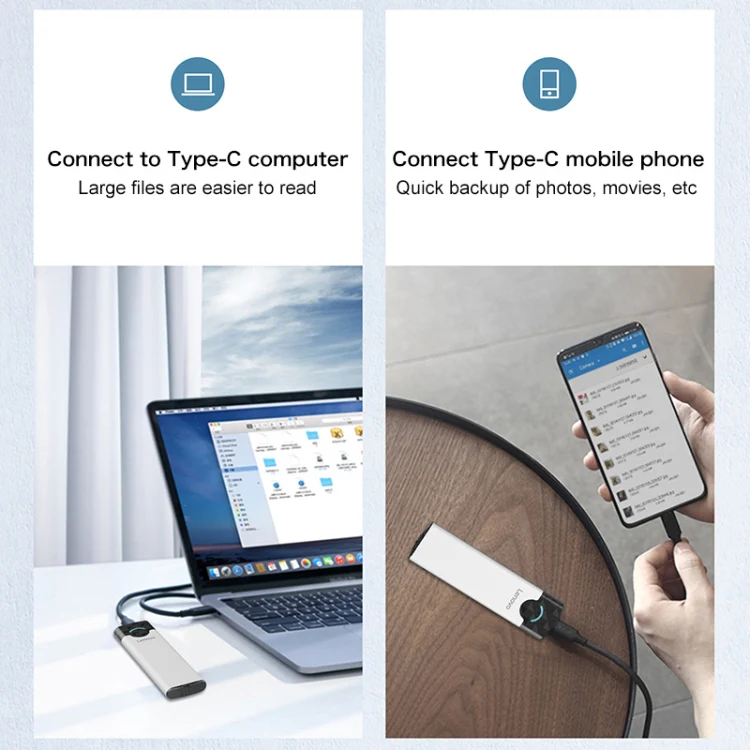 Lenovo M-01 M.2 NGFF Mobile Hard Disk Box - Image 5