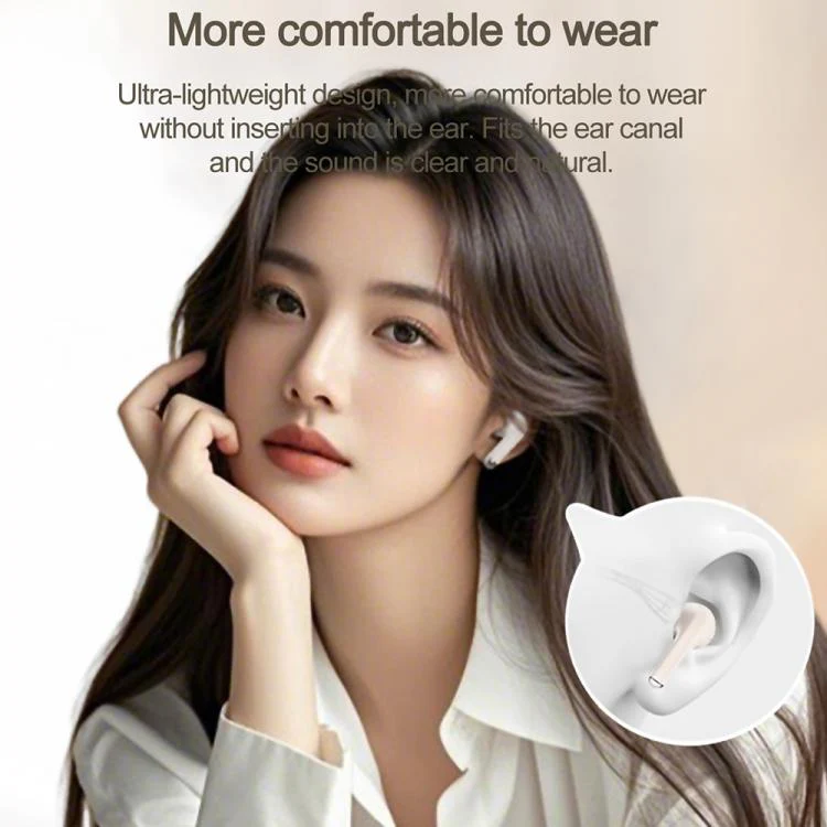 Lenovo TA120 TWS AI Noise Reduction Semi-in-ear Wireless Bluetooth Earphone(Black) - Image 10