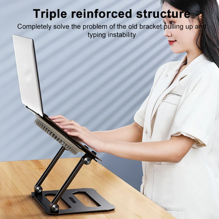 Lenovo Thinkplus Desktop Laptop Cooling Holder L40(Silver) - Image 4