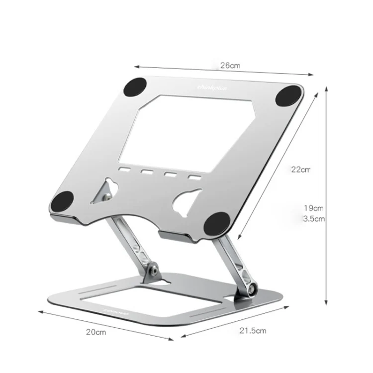 Lenovo Thinkplus Desktop Laptop Holder XT10(Dark Grey) - Image 2