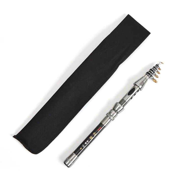 LEO 27593 Carbon Mini Fishing Rod Shrink Handle Throwing Poles, Length: 1.8m - Image 4